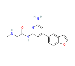 2D structure of the orthosteric ligand