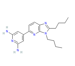 2D structure of the orthosteric ligand