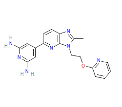 2D structure of the orthosteric ligand