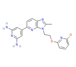 2D structure of the orthosteric ligand