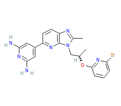 2D structure of the orthosteric ligand