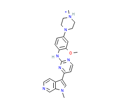2D structure of the orthosteric ligand