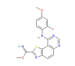 2D structure of the orthosteric ligand