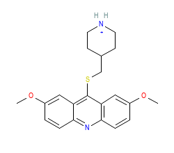 2D structure of the orthosteric ligand