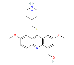 2D structure of the orthosteric ligand