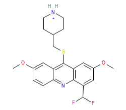 2D structure of the orthosteric ligand
