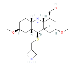 2D structure of the orthosteric ligand