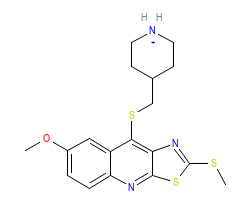 2D structure of the orthosteric ligand