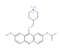 2D structure of the orthosteric ligand