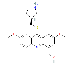 2D structure of the orthosteric ligand