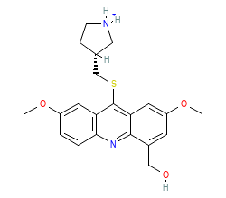 2D structure of the orthosteric ligand
