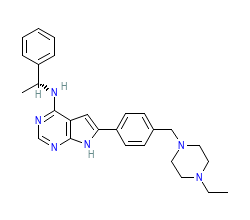 2D structure of the orthosteric ligand