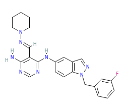 2D structure of the orthosteric ligand