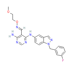 2D structure of the orthosteric ligand