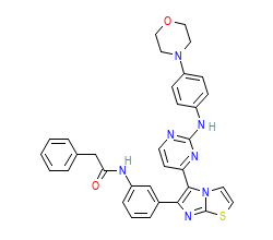2D structure of the orthosteric ligand