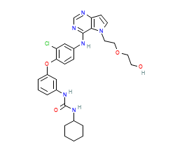 2D structure of the orthosteric ligand