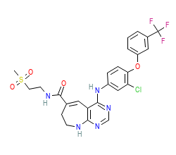 2D structure of the orthosteric ligand
