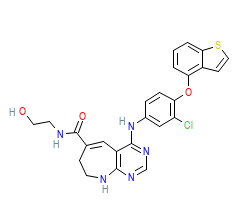 2D structure of the orthosteric ligand