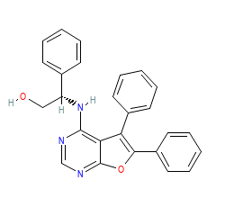 2D structure of the orthosteric ligand