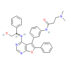 2D structure of the orthosteric ligand