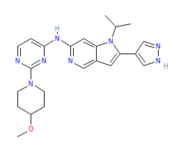 2D structure of the orthosteric ligand