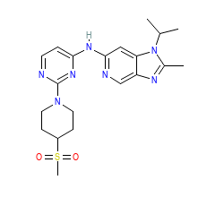 2D structure of the orthosteric ligand