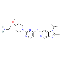 2D structure of the orthosteric ligand