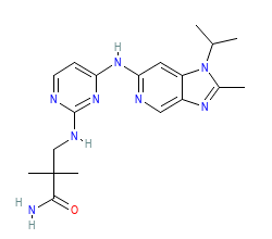 2D structure of the orthosteric ligand