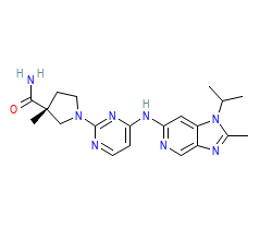 2D structure of the orthosteric ligand