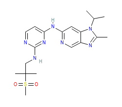 2D structure of the orthosteric ligand