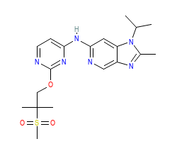 2D structure of the orthosteric ligand