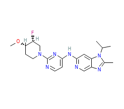2D structure of the orthosteric ligand
