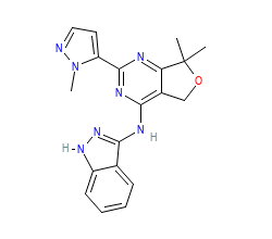 2D structure of the orthosteric ligand