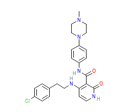 2D structure of the orthosteric ligand