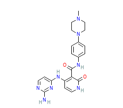 2D structure of the orthosteric ligand