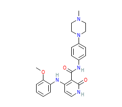 2D structure of the orthosteric ligand