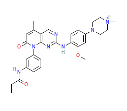 2D structure of the orthosteric ligand