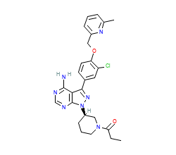 2D structure of the orthosteric ligand