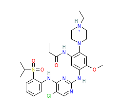 2D structure of the orthosteric ligand