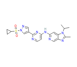 2D structure of the orthosteric ligand