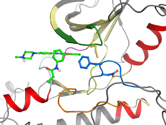 The orthosteric binding pocket