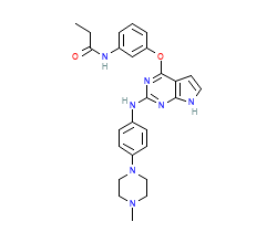 2D structure of the orthosteric ligand