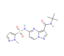2D structure of the orthosteric ligand