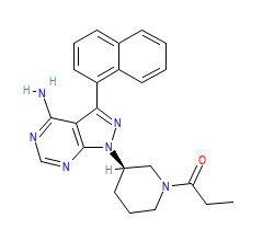 2D structure of the orthosteric ligand