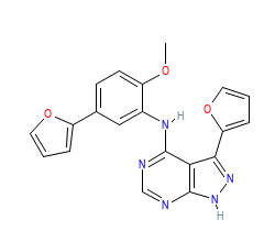 2D structure of the orthosteric ligand