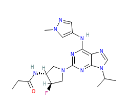 2D structure of the orthosteric ligand