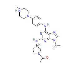 2D structure of the orthosteric ligand