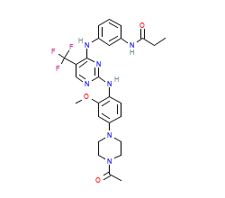 2D structure of the orthosteric ligand
