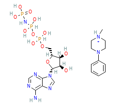 2D structure of the orthosteric ligand
