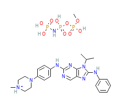 2D structure of the orthosteric ligand